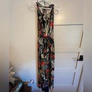 Alice and Olivia long floral dress